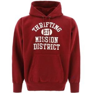 ORSLOW “Thrifting Mission District” hoodie